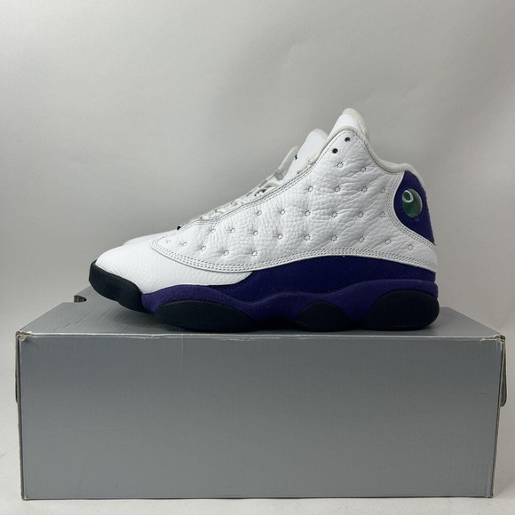 Nike Shoes Air Jordan 13 Retro “Lakers/Purple White” 2024 - Picture 6 of 8